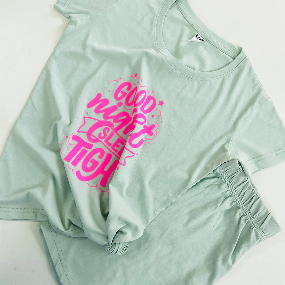 Women 2 Pcs Short Pajama Set - Image 4