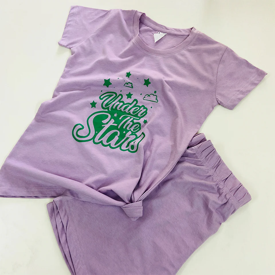 Women 2 Pcs Short Pajama Set - Image 5