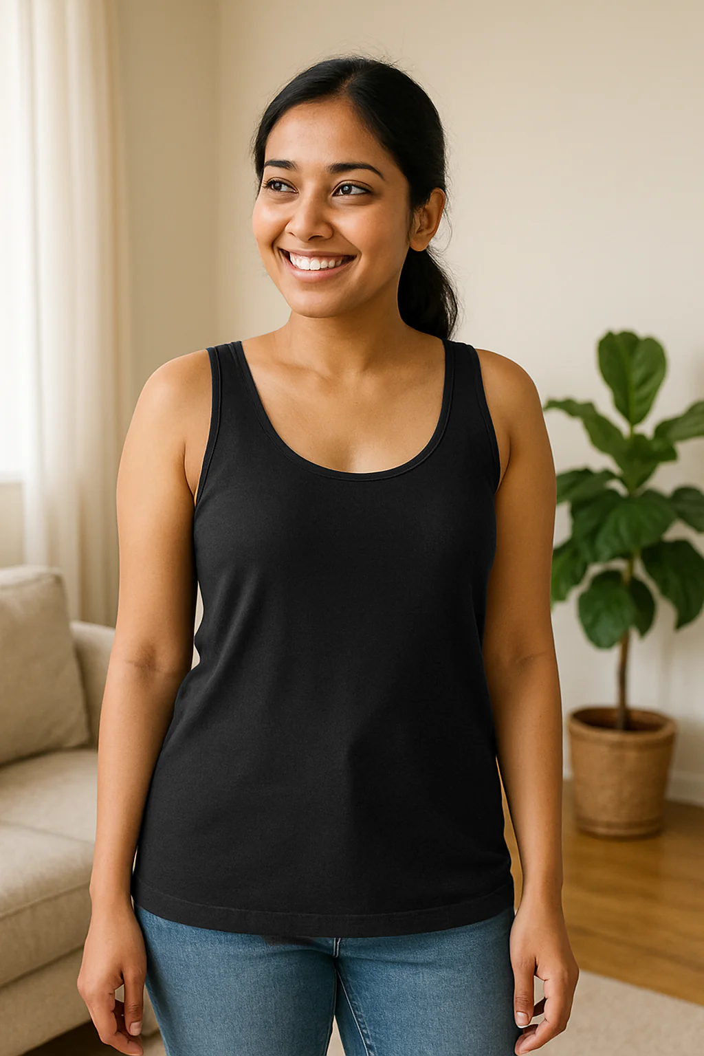 Women’s Basic Viscose Tank Top - Image 10