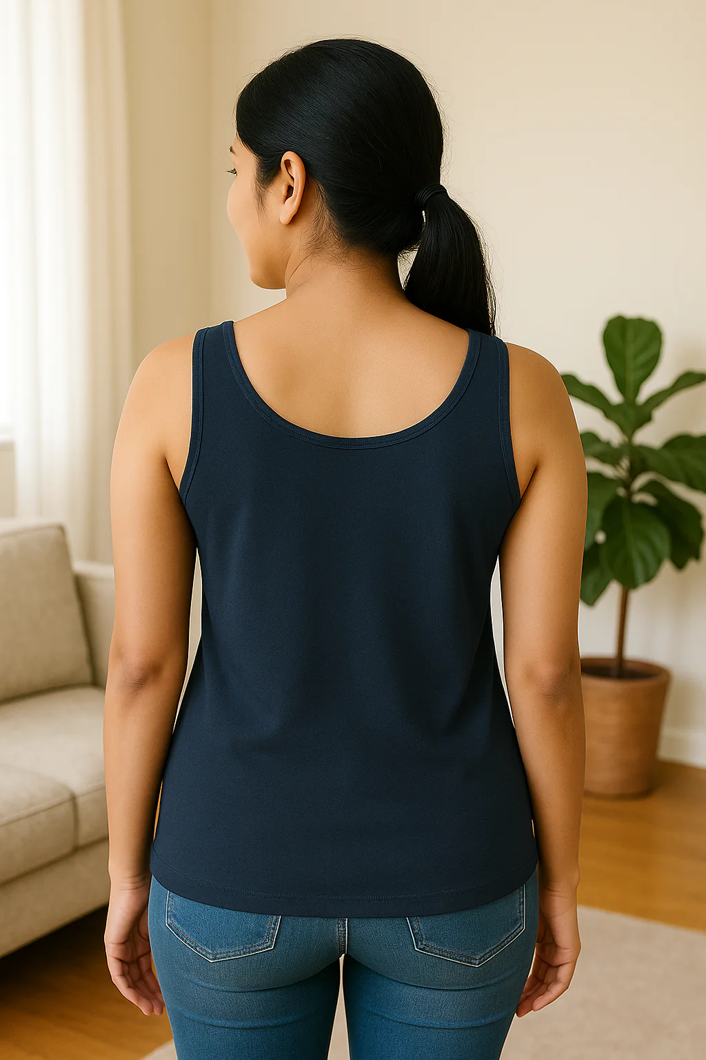 Women’s Basic Viscose Tank Top - Image 4