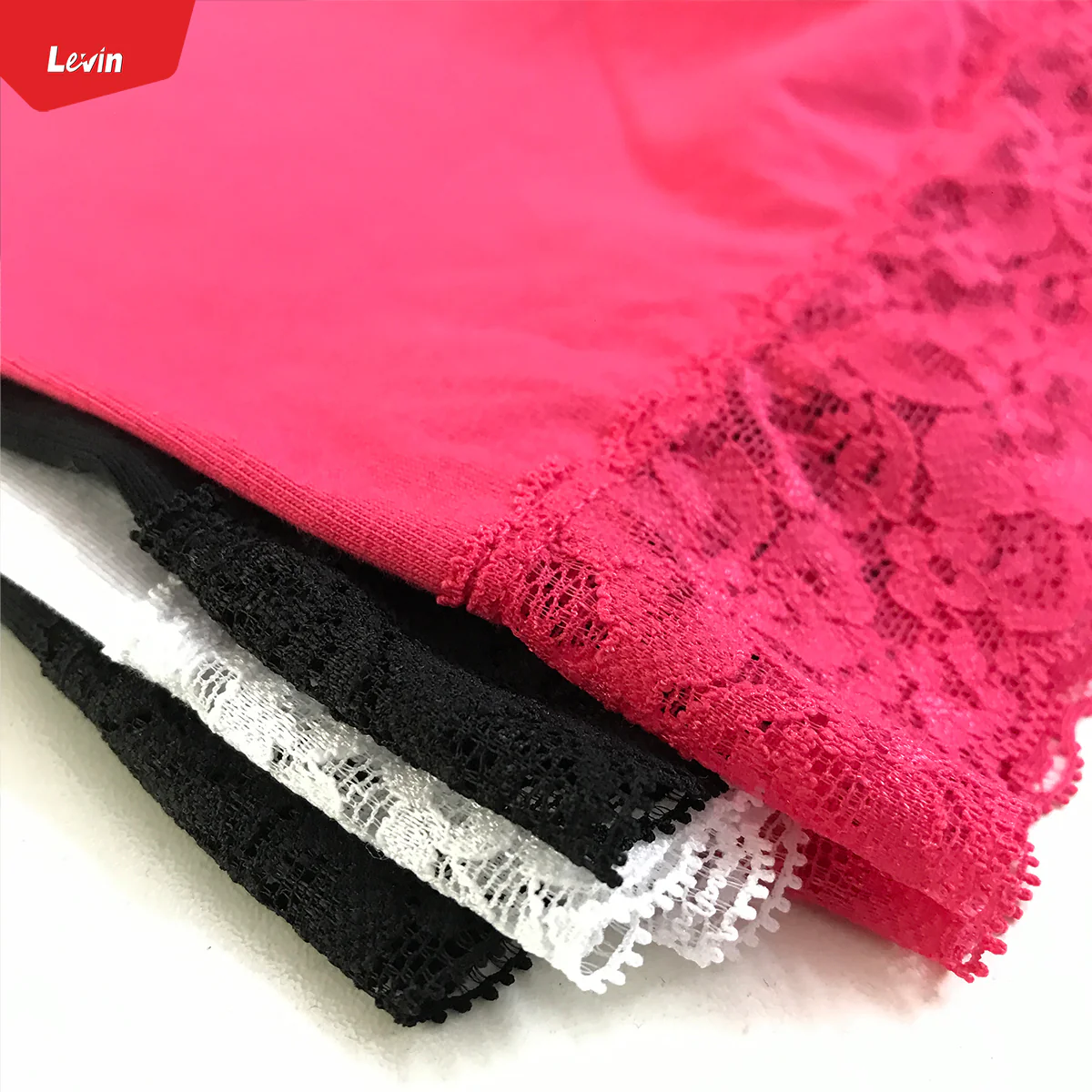 Women’s Cotton Blend Mid Waist Lace Trim Stretch Sports Bike Shorts - Image 7