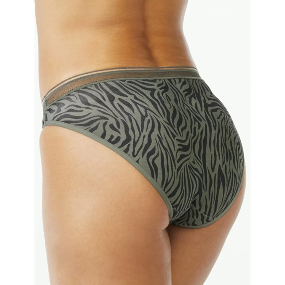 Women’s Cotton Mid Waist Hipster Full Back Coverage Panty - Image 9