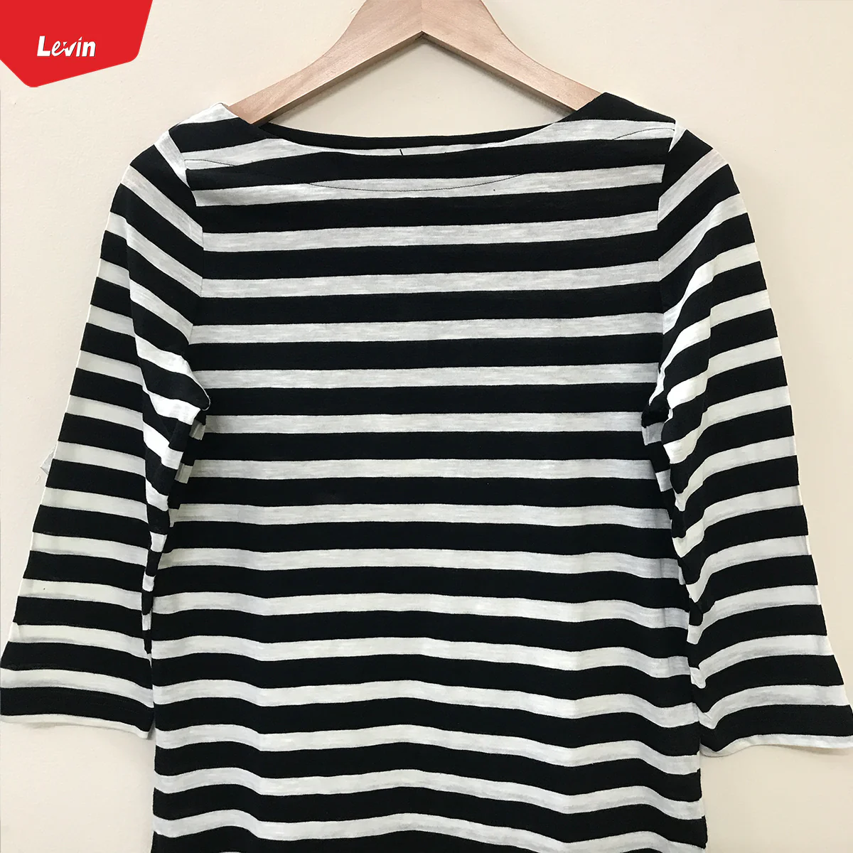 Women’s Cotton Summer friendly Boat Neck 3/4 Sleeve T shirt - Image 8