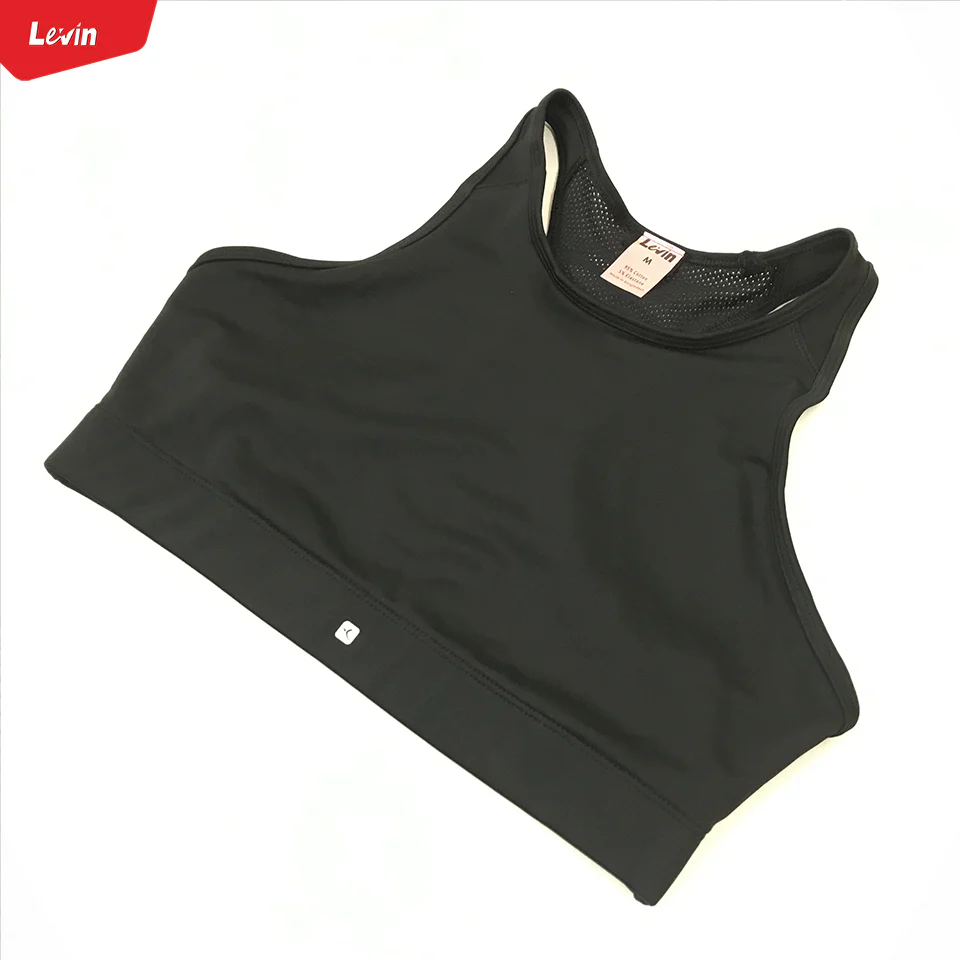 Womens Non Padded Racerback Compression T-Back Sports Bra - Image 17