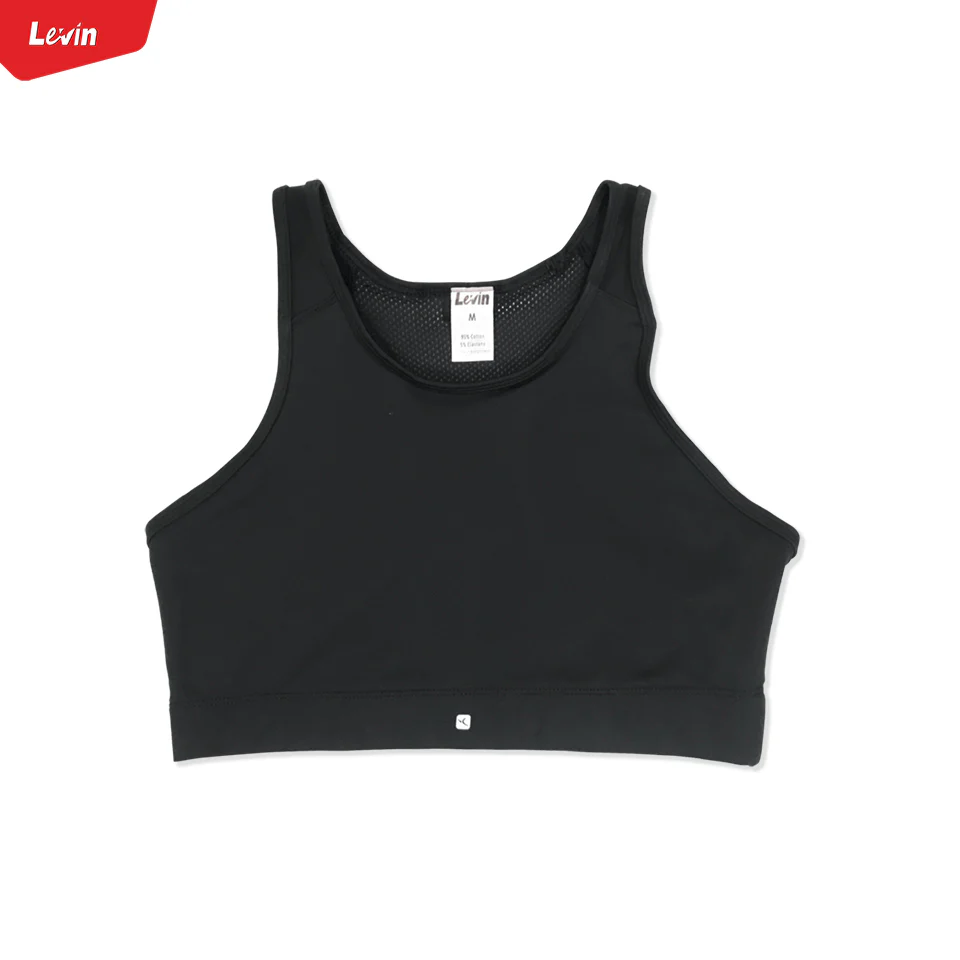 Womens Non Padded Racerback Compression T-Back Sports Bra - Image 19