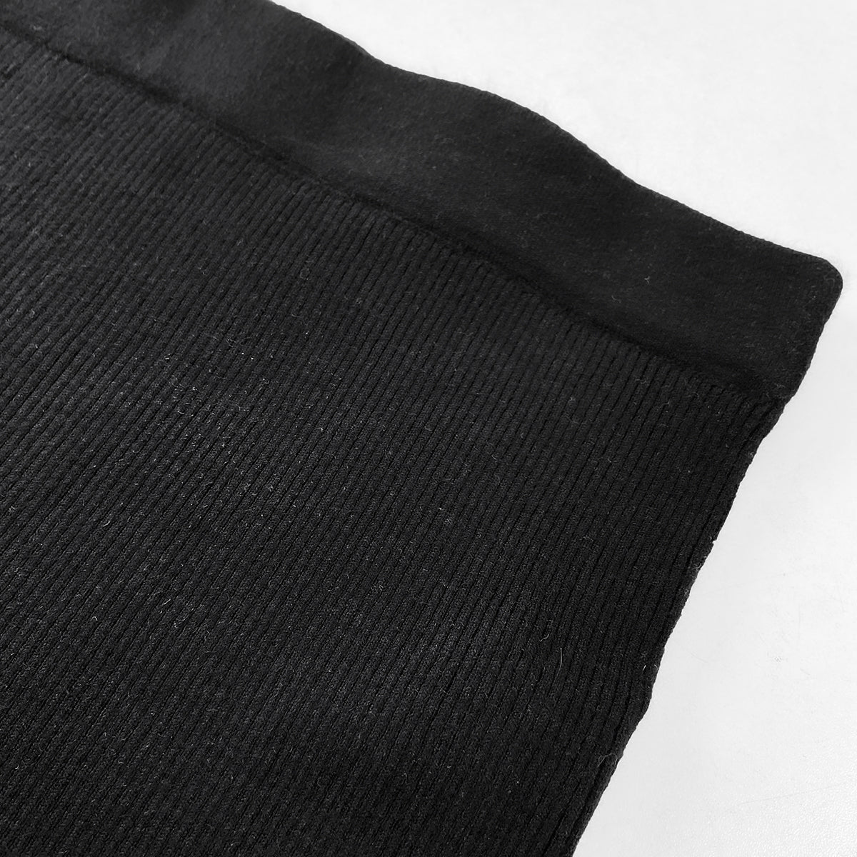 Womens Premium Ribbed Knit Midi Skirt - Image 5