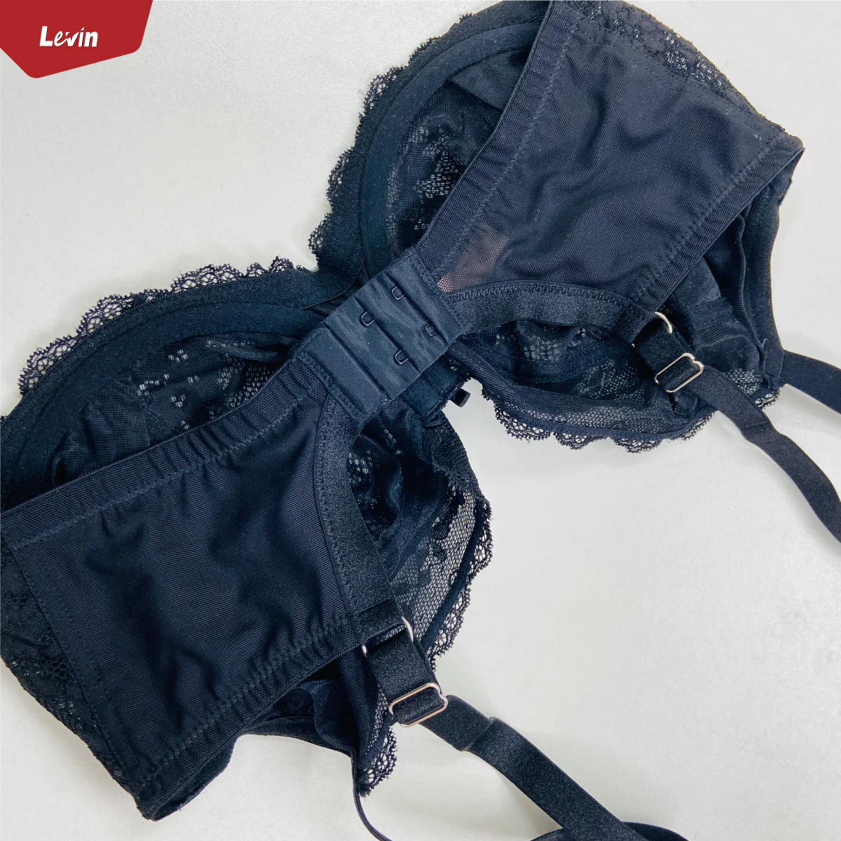 Womens Soft Non Foam Lace Bra - Image 11