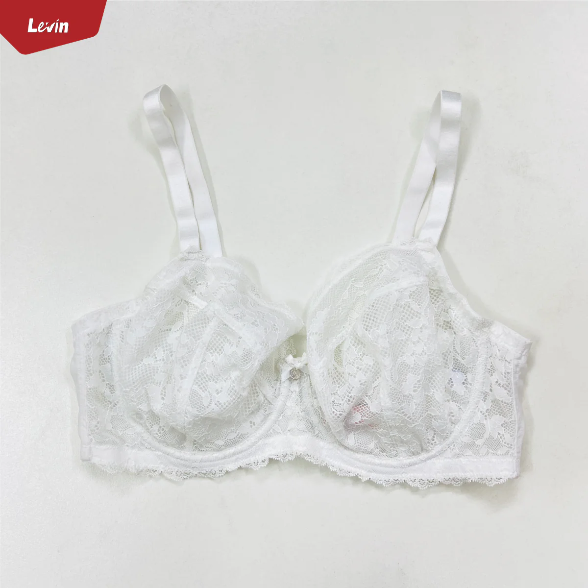 Womens Soft Non Foam Lace Bra - Image 3