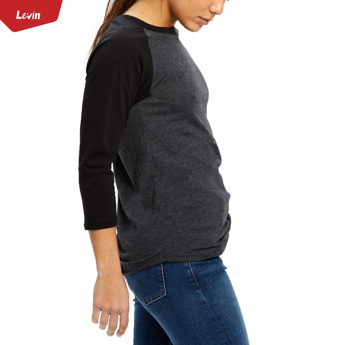 Women's 3/4 Raglan Sleeve Casual T-Shirt - Image 11
