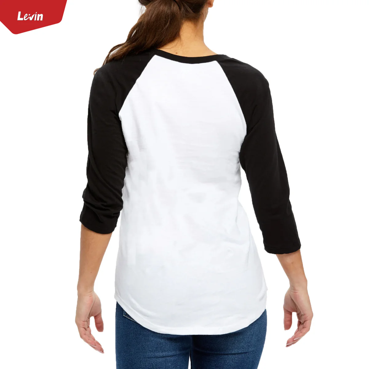 Women's 3/4 Raglan Sleeve Casual T-Shirt - Image 9