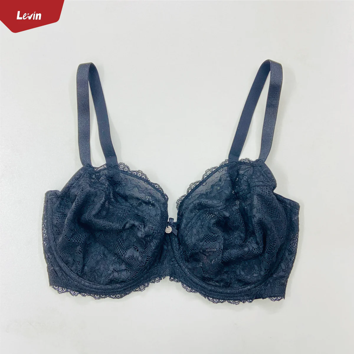Womens Soft Non Foam Lace Bra - Image 4