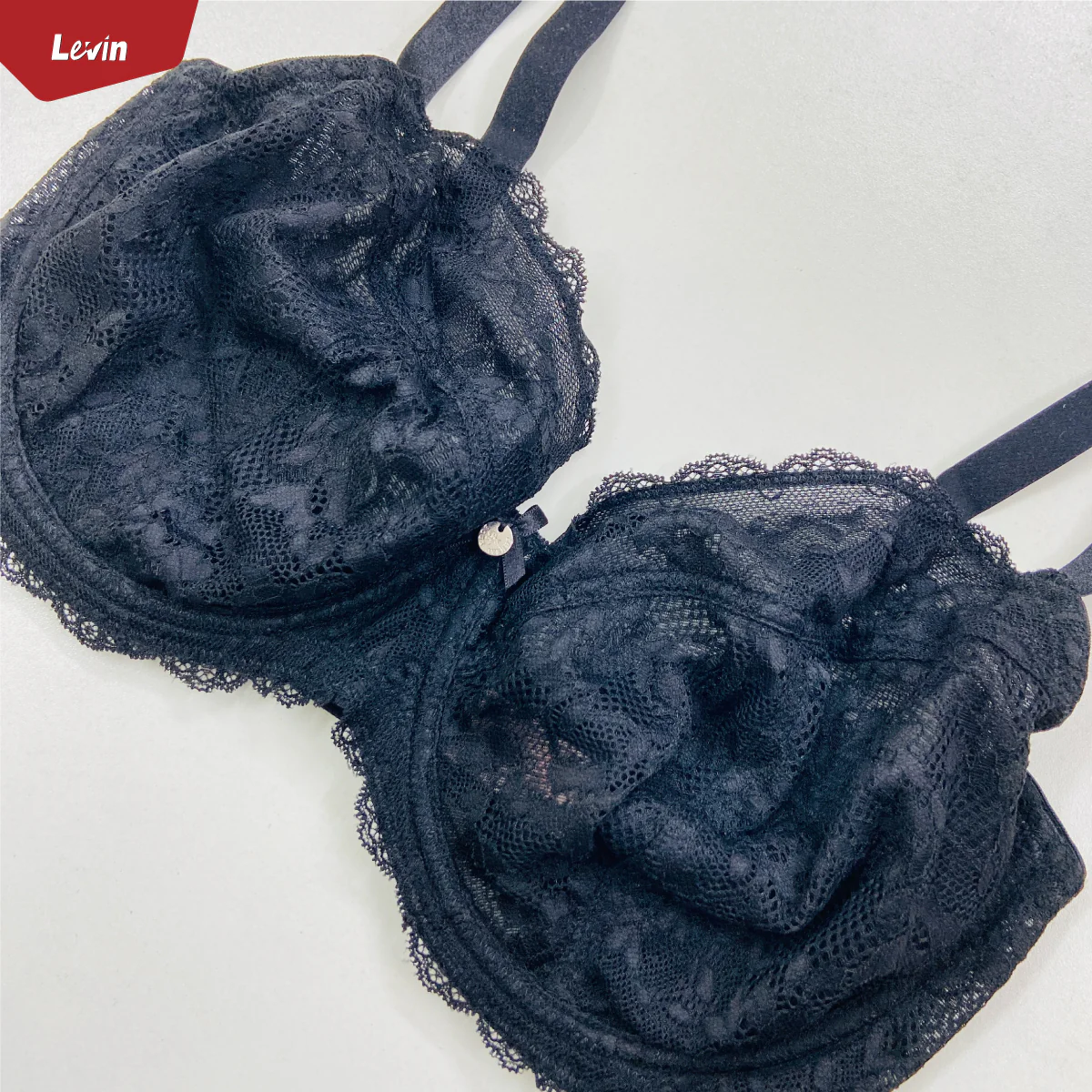 Womens Soft Non Foam Lace Bra - Image 6