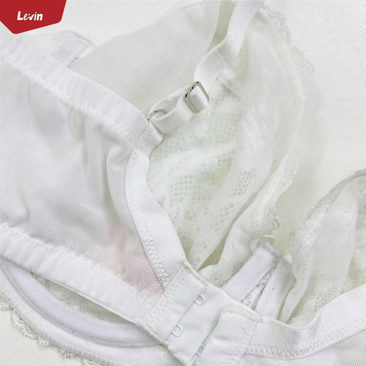 Womens Soft Non Foam Lace Bra - Image 9