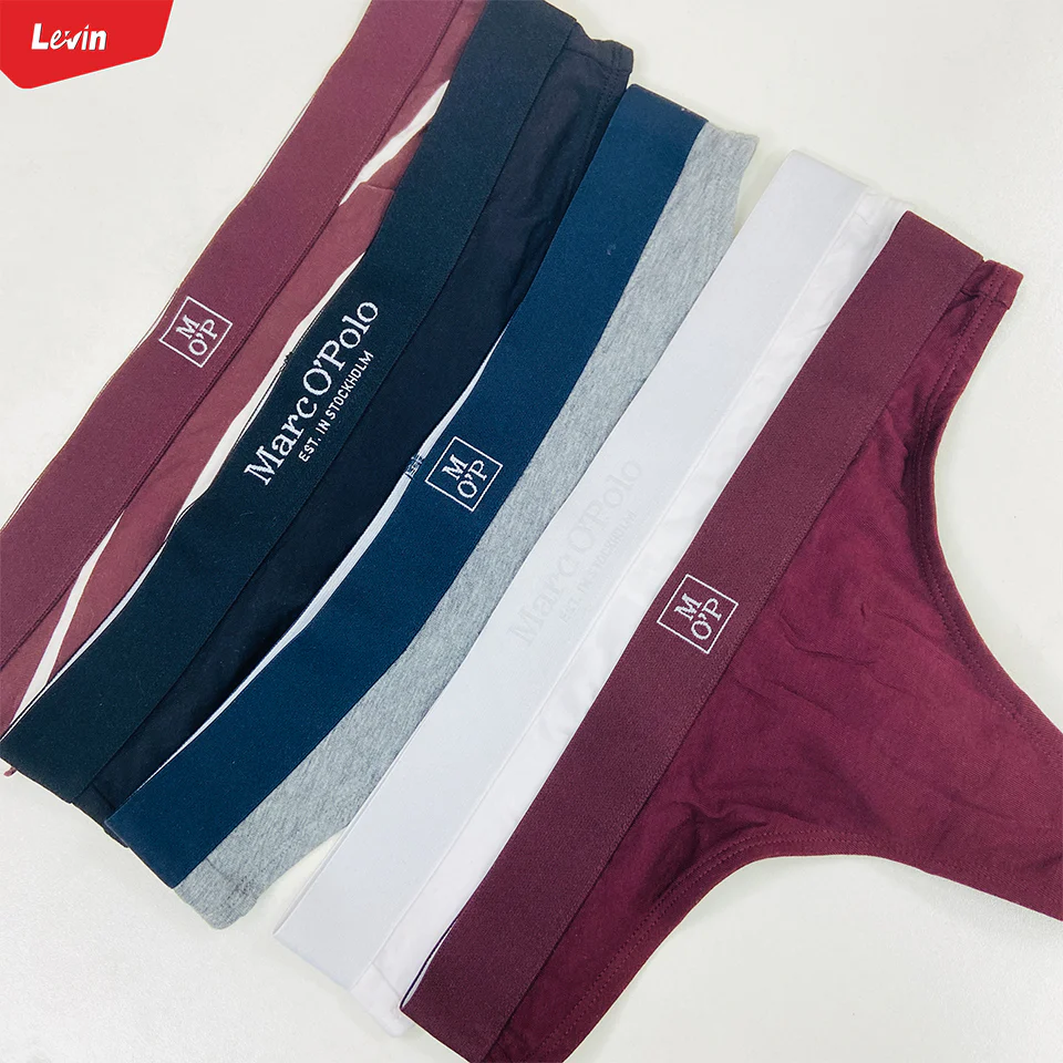 Womens Low Rise Breathable Cotton Thong panty - Image 9