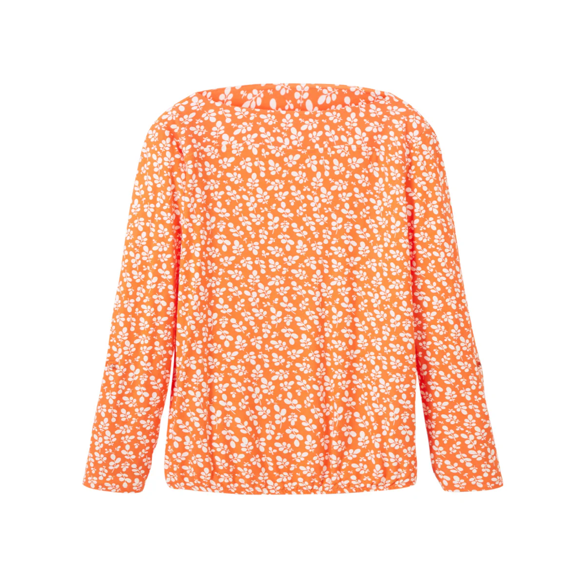 Womens Boat Neck Long Sleeve Printed Top - Image 14