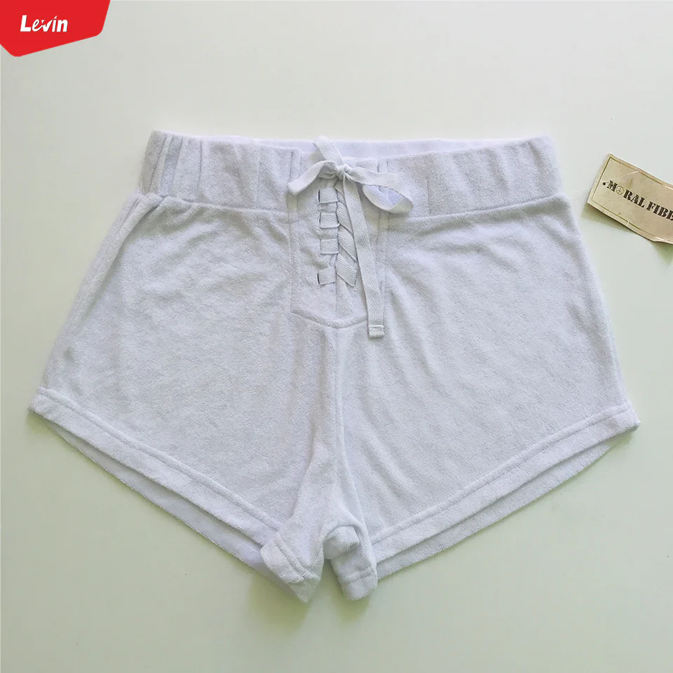 Women's Casual Comfortable Terry Shorts - Image 4