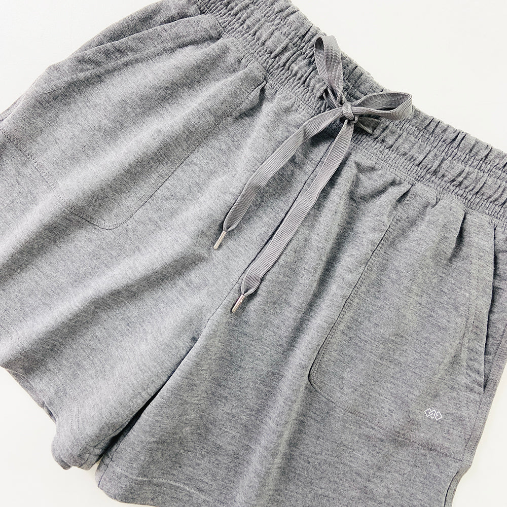 Womens Casual Drawstring Waistbelt Cotton Terry Shorts - Image 17