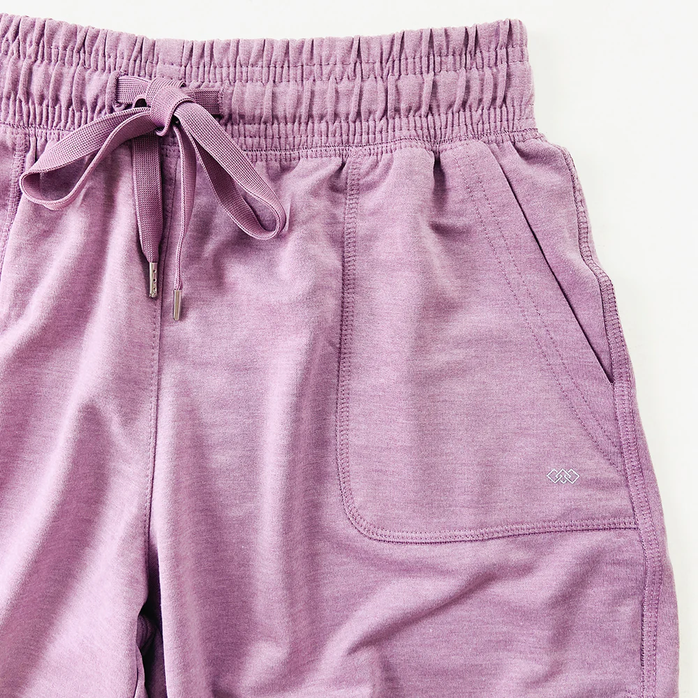 Womens Casual Drawstring Waistbelt Cotton Terry Shorts - Image 23