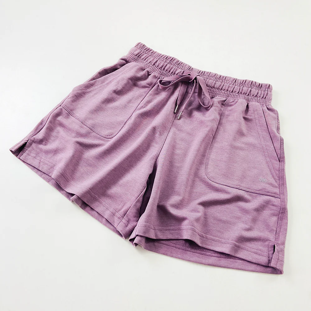Womens Casual Drawstring Waistbelt Cotton Terry Shorts - Image 24