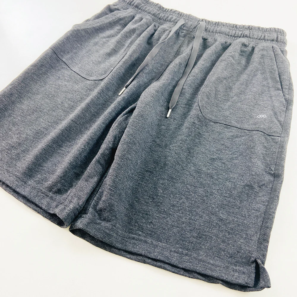 Womens Casual Drawstring Waistbelt Cotton Terry Shorts - Image 14