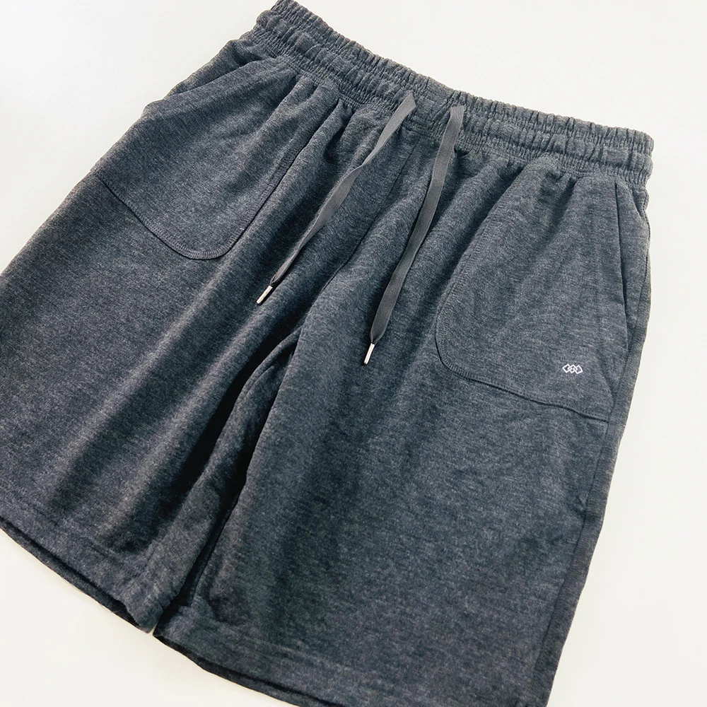 Womens Casual Drawstring Waistbelt Cotton Terry Shorts - Image 9