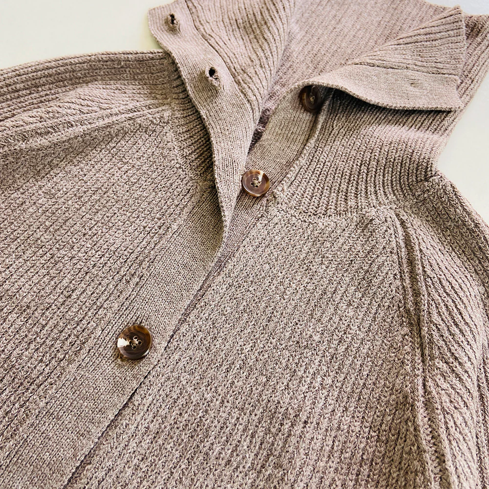 Womens Classic Button Front Cardigan Sweater - Image 2