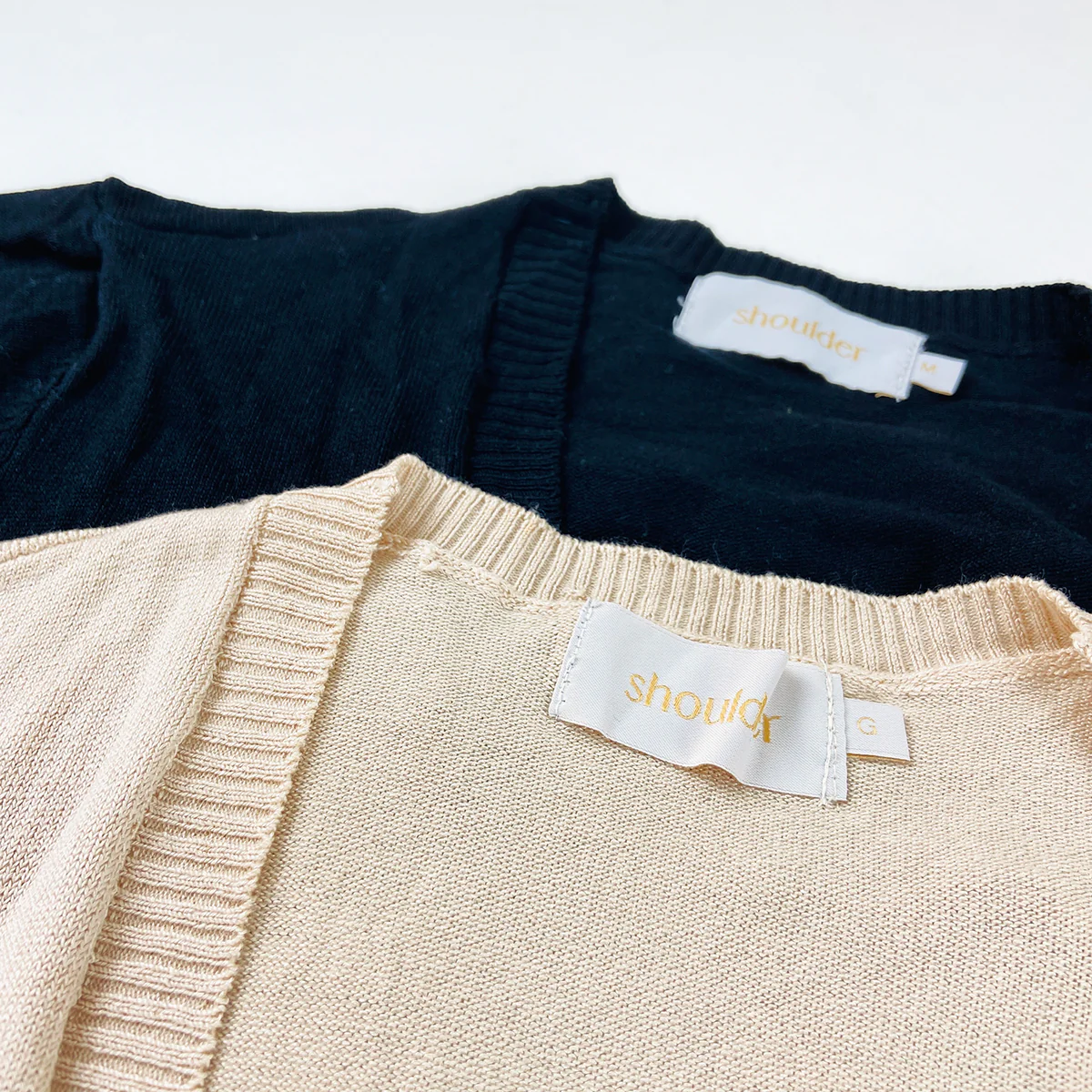 Womens Classic Open-Front Ribbed Hem Knit Cardigan - Image 2