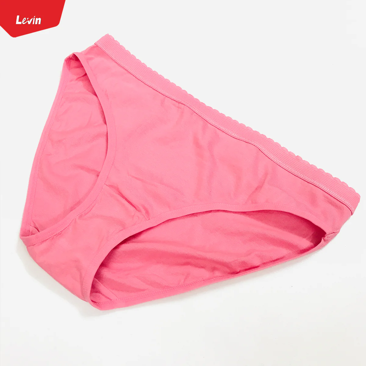 Women's Cotton Casual Elasticated Solid Color Half Back Panties - Image 10