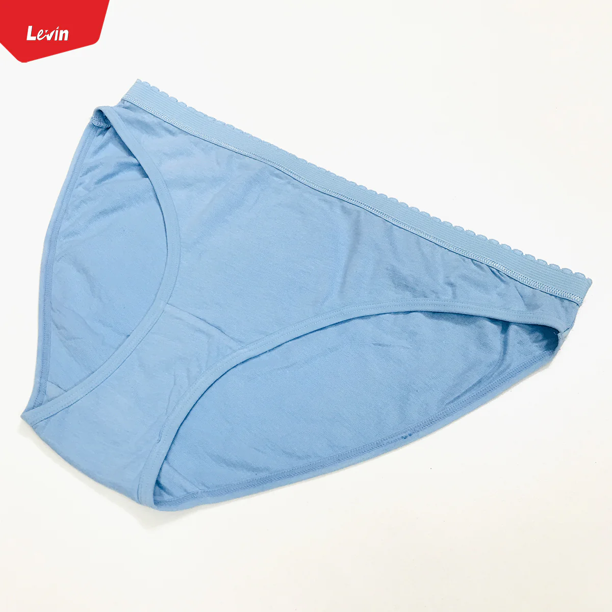 Women's Cotton Casual Elasticated Solid Color Half Back Panties - Image 13