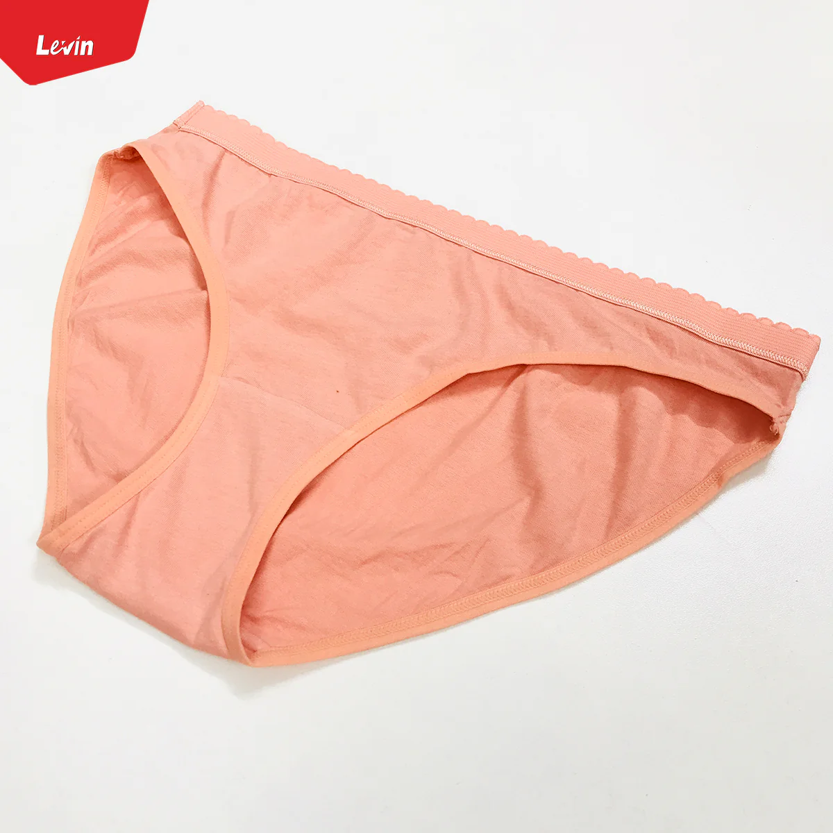 Women's Cotton Casual Elasticated Solid Color Half Back Panties - Image 9
