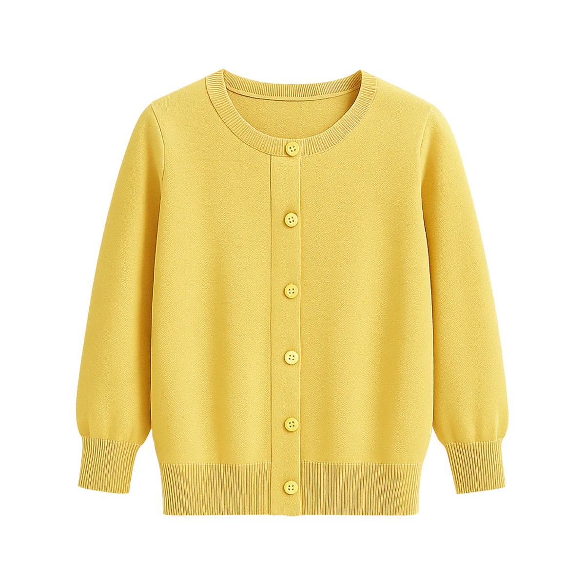Womens Cotton Knit Button-Down Lightweight Cardigan - Image 11