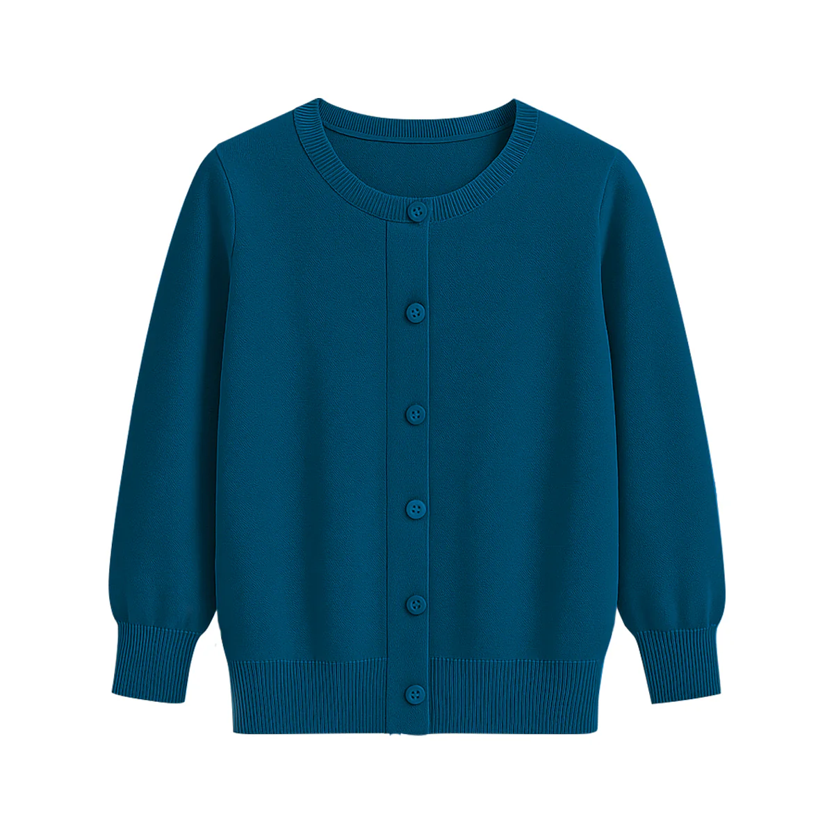 Womens Cotton Knit Button-Down Lightweight Cardigan - Image 12