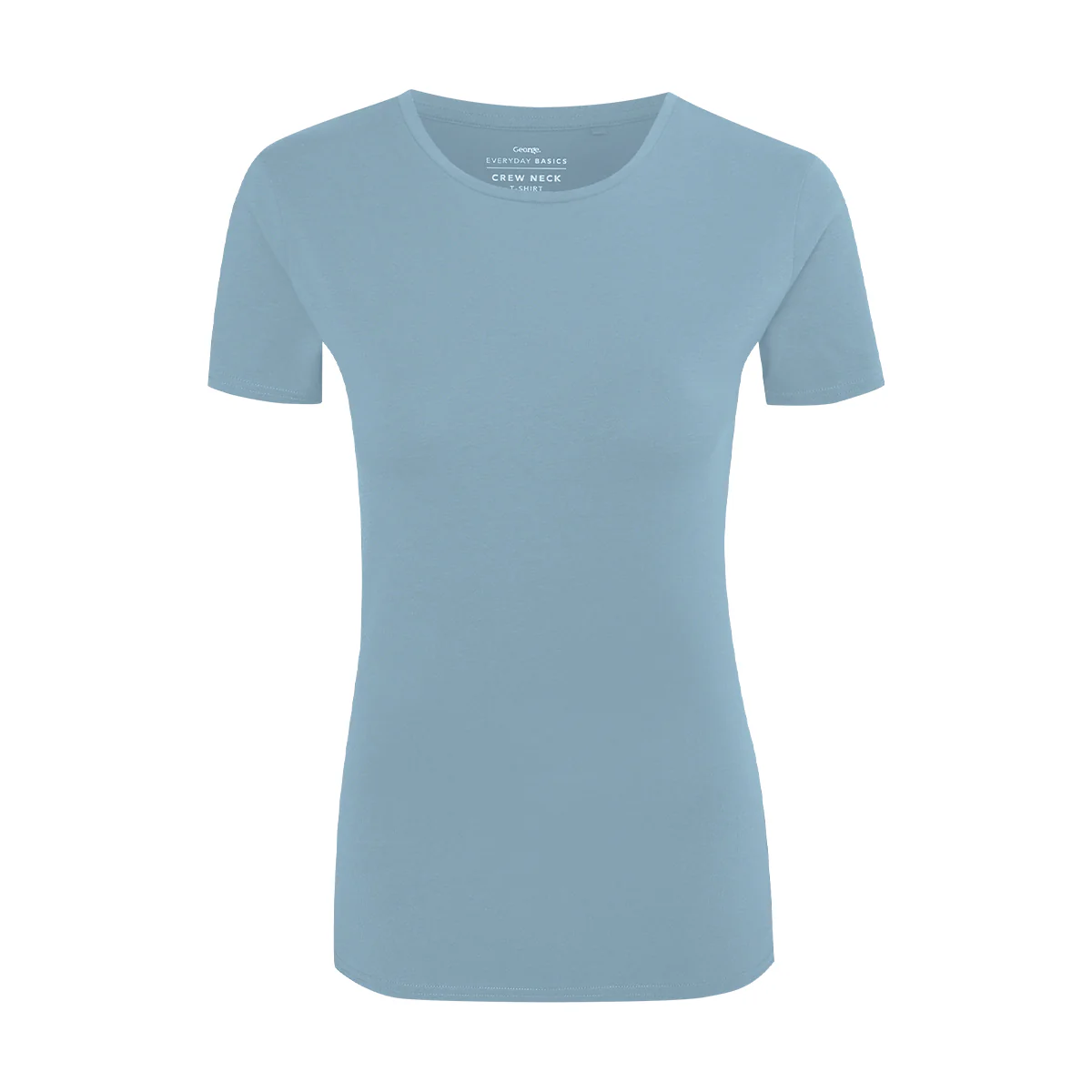 Womens Crew Neck Short Sleeve Soft Cotton Jersey T-Shirt - Image 28