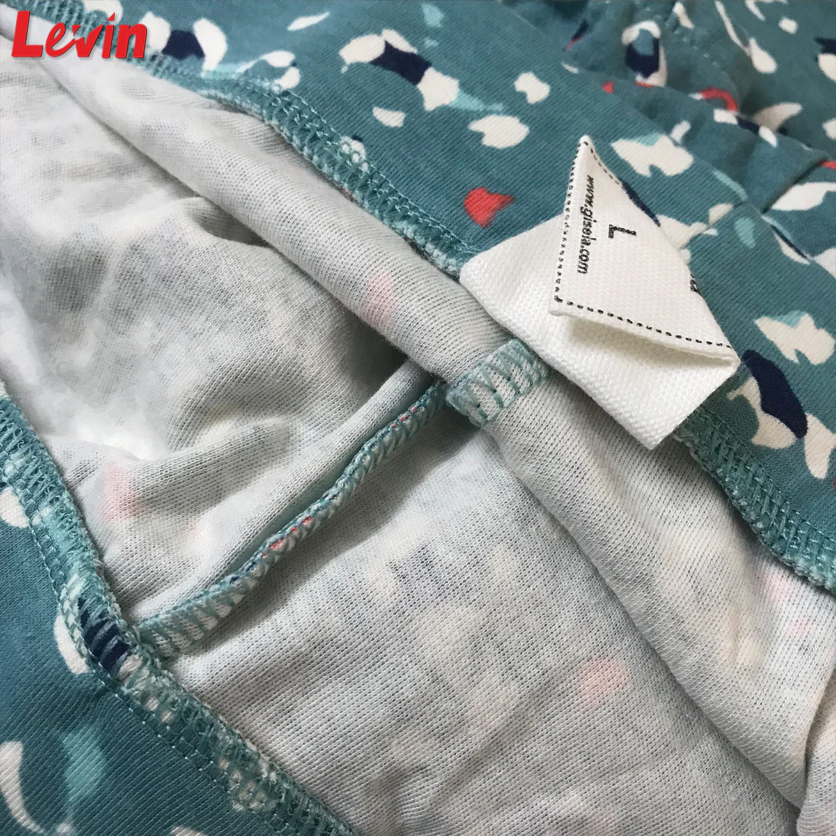 Women's Elastic Print Sleepwear Jogger Lounge Pant - Image 4