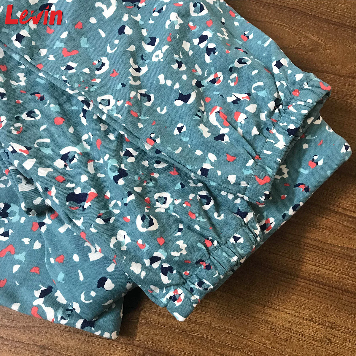 Women's Elastic Print Sleepwear Jogger Lounge Pant - Image 7