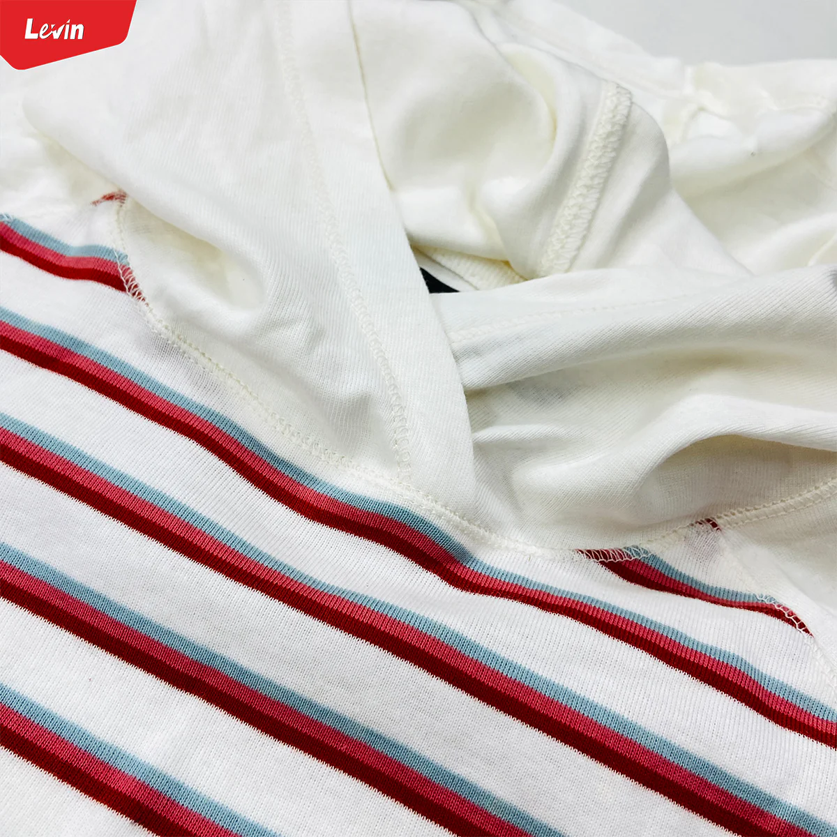 Women's Full Sleeve Striped Pullover Hoodie - Image 14