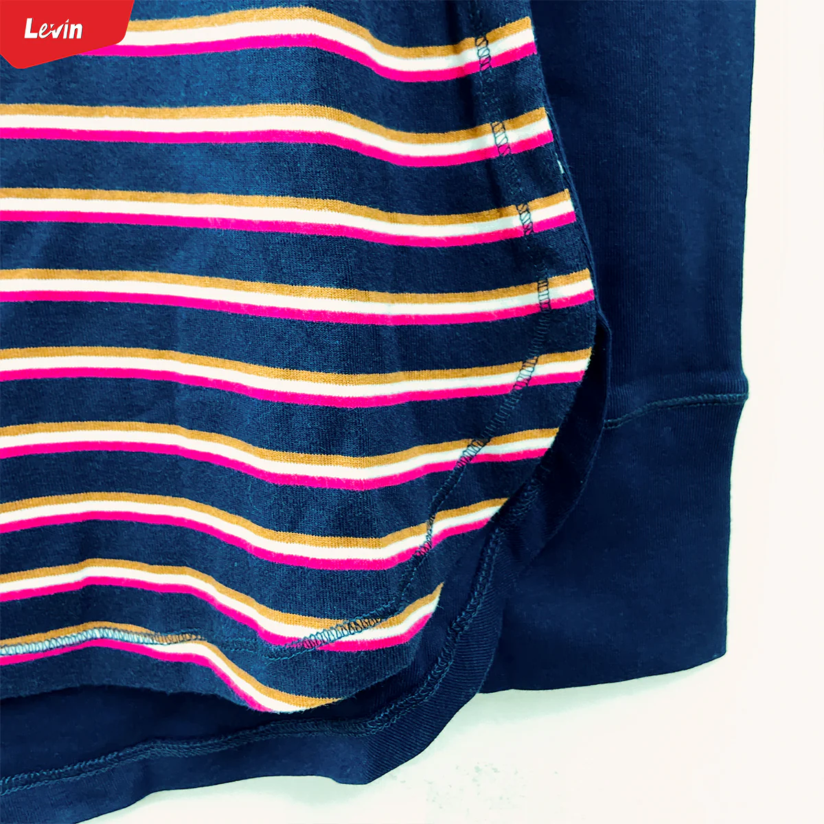 Women's Full Sleeve Striped Pullover Hoodie - Image 19