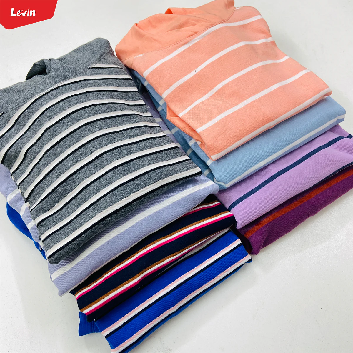 Women's Full Sleeve Striped Pullover Hoodie - Image 23