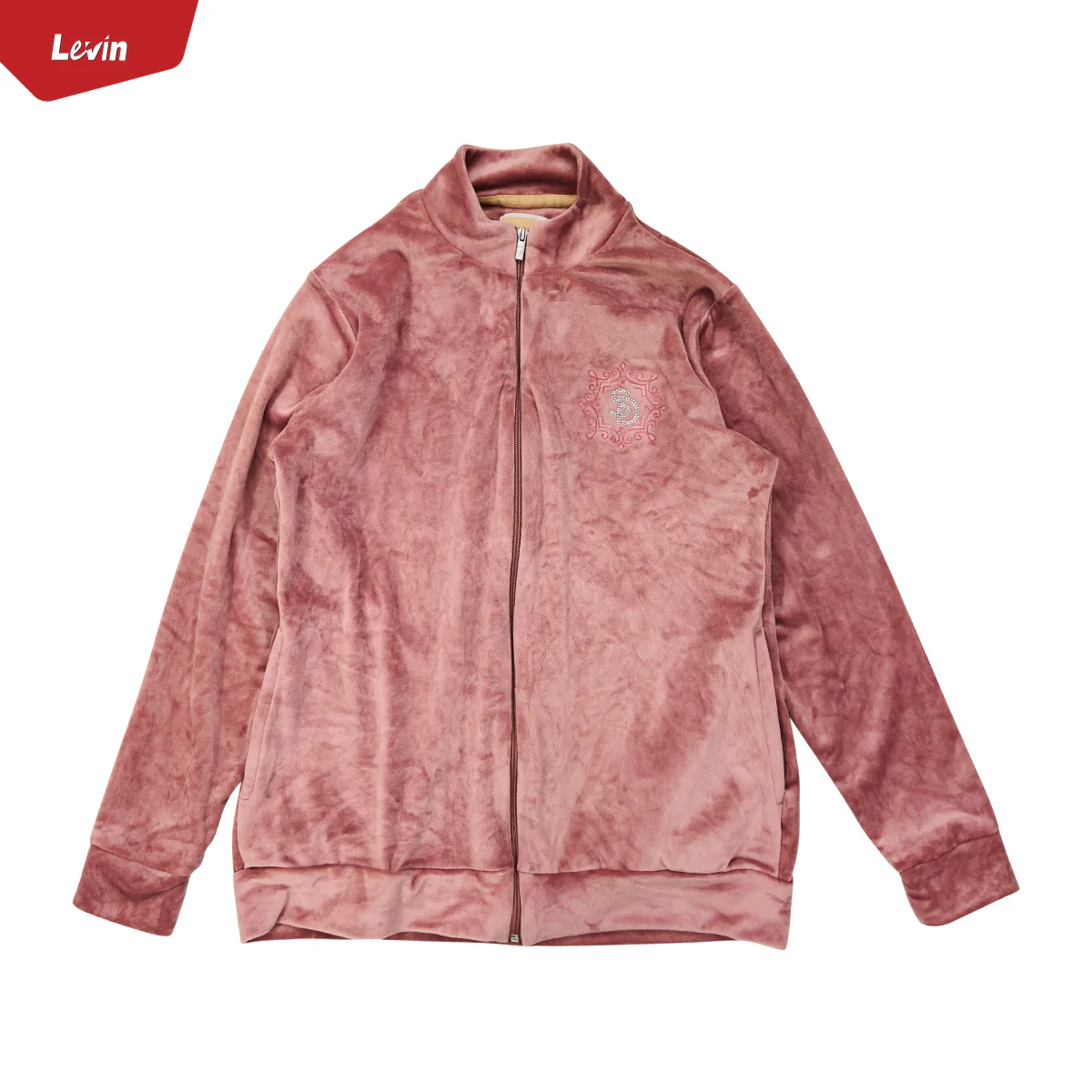 Women's Full Zipper Velvet Jacket - Image 10