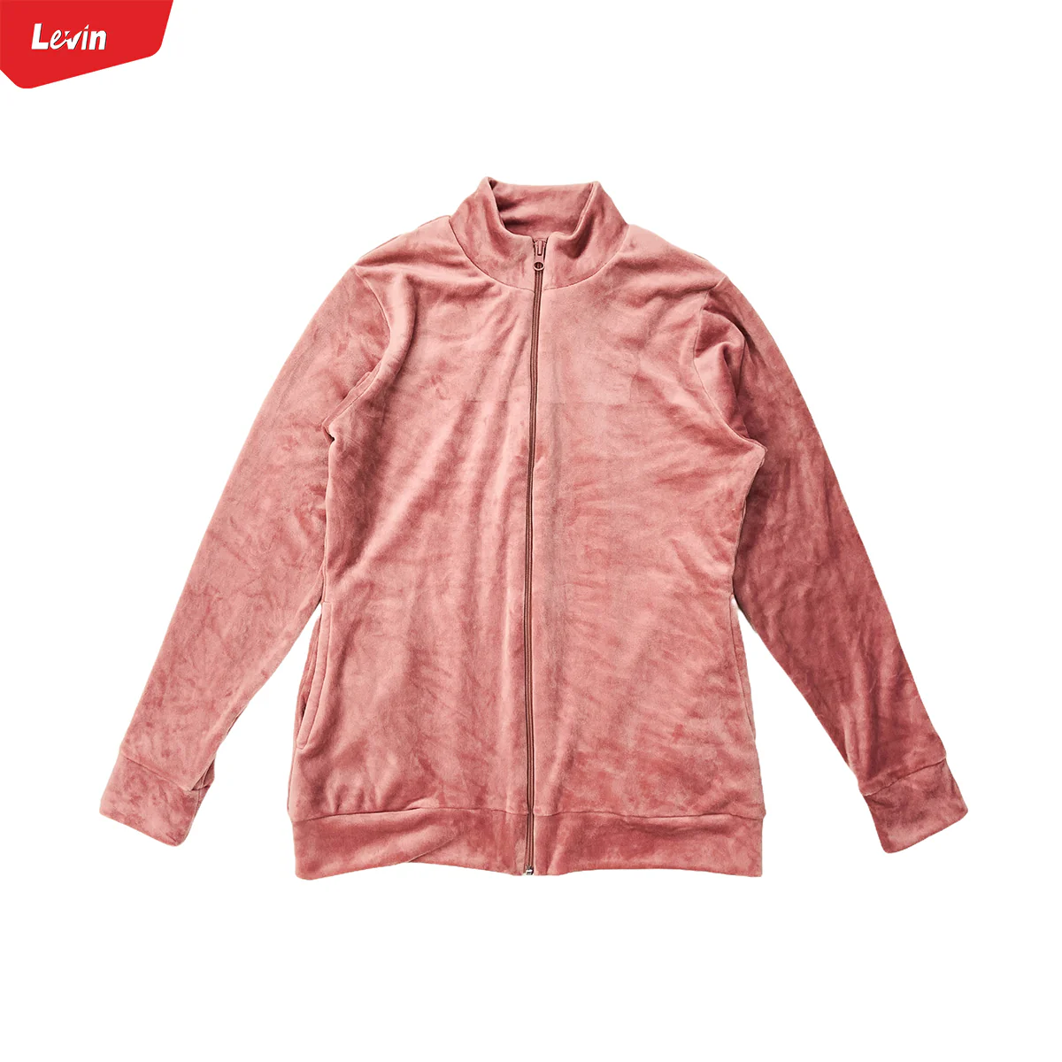 Women's Full Zipper Velvet Jacket - Image 12