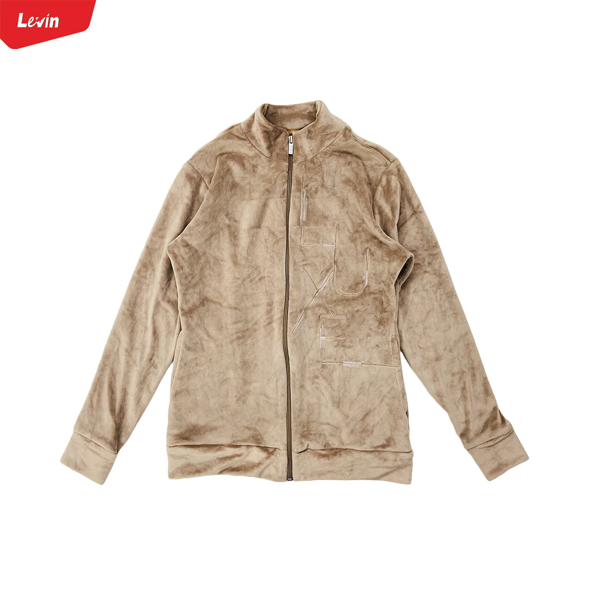 Women's Full Zipper Velvet Jacket - Image 7