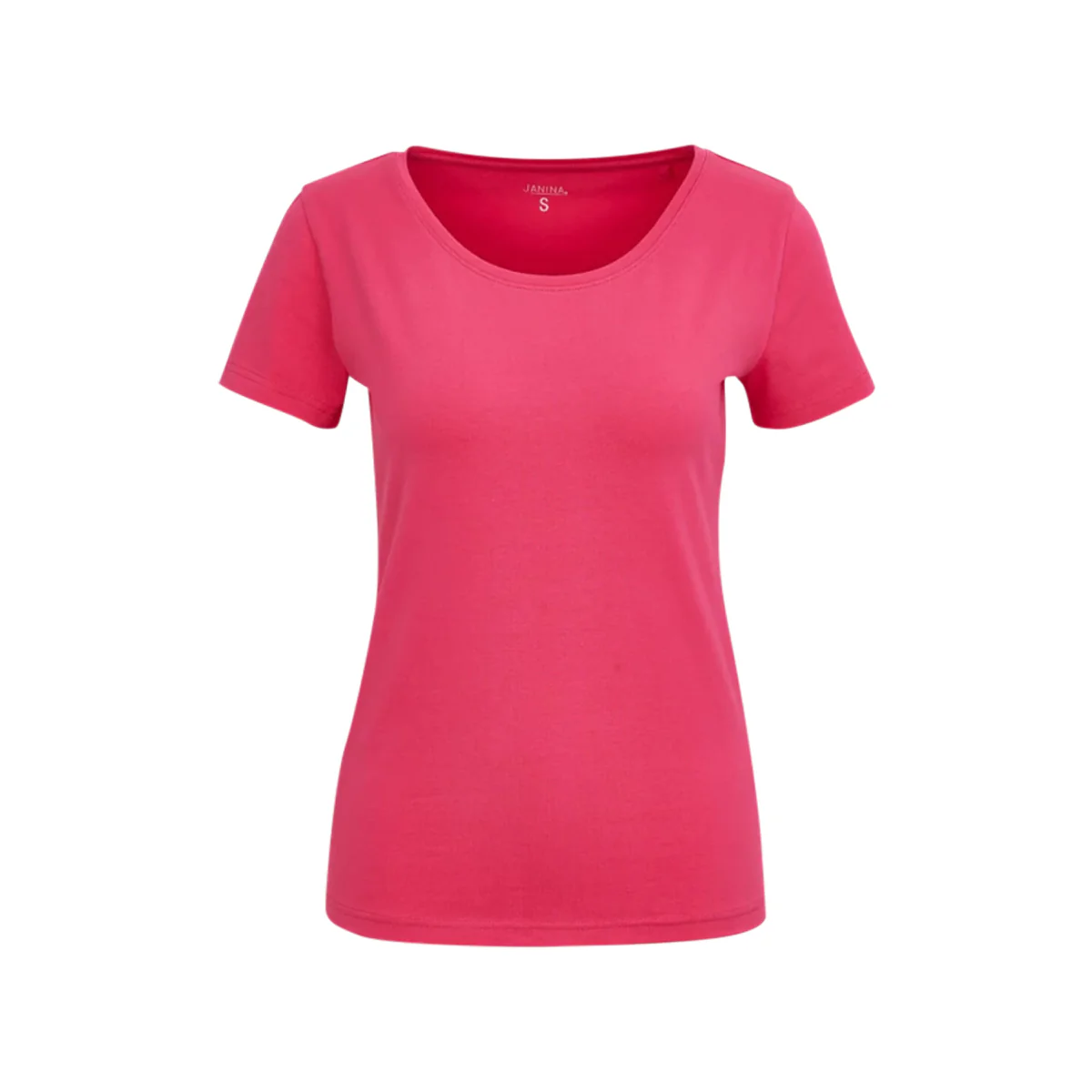 Womens Half Sleeve Round Neck Stretch T-shirt - Image 16
