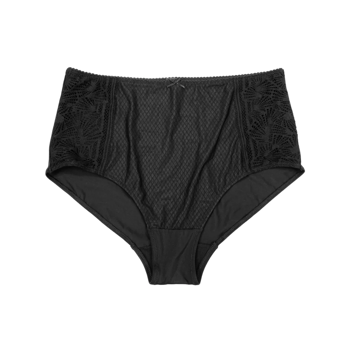 Womens Lace High Waist Full Back Cover Premium Panty - Image 5