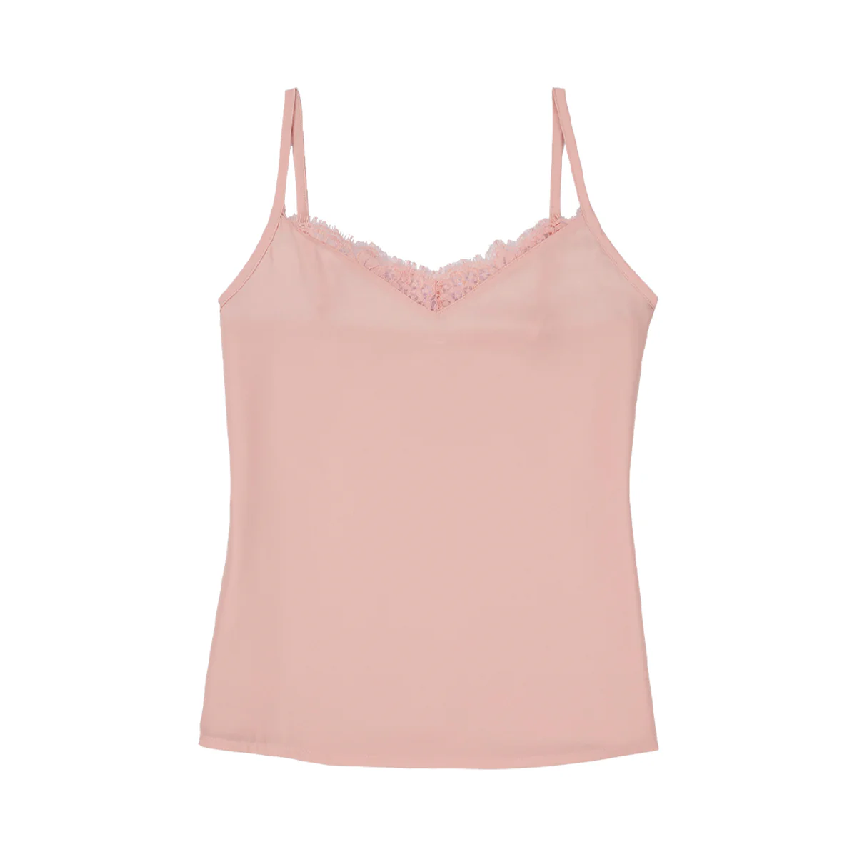 Womens Lace Trim Adjustable Straps V-Neck Camisole Tank Top - Image 17