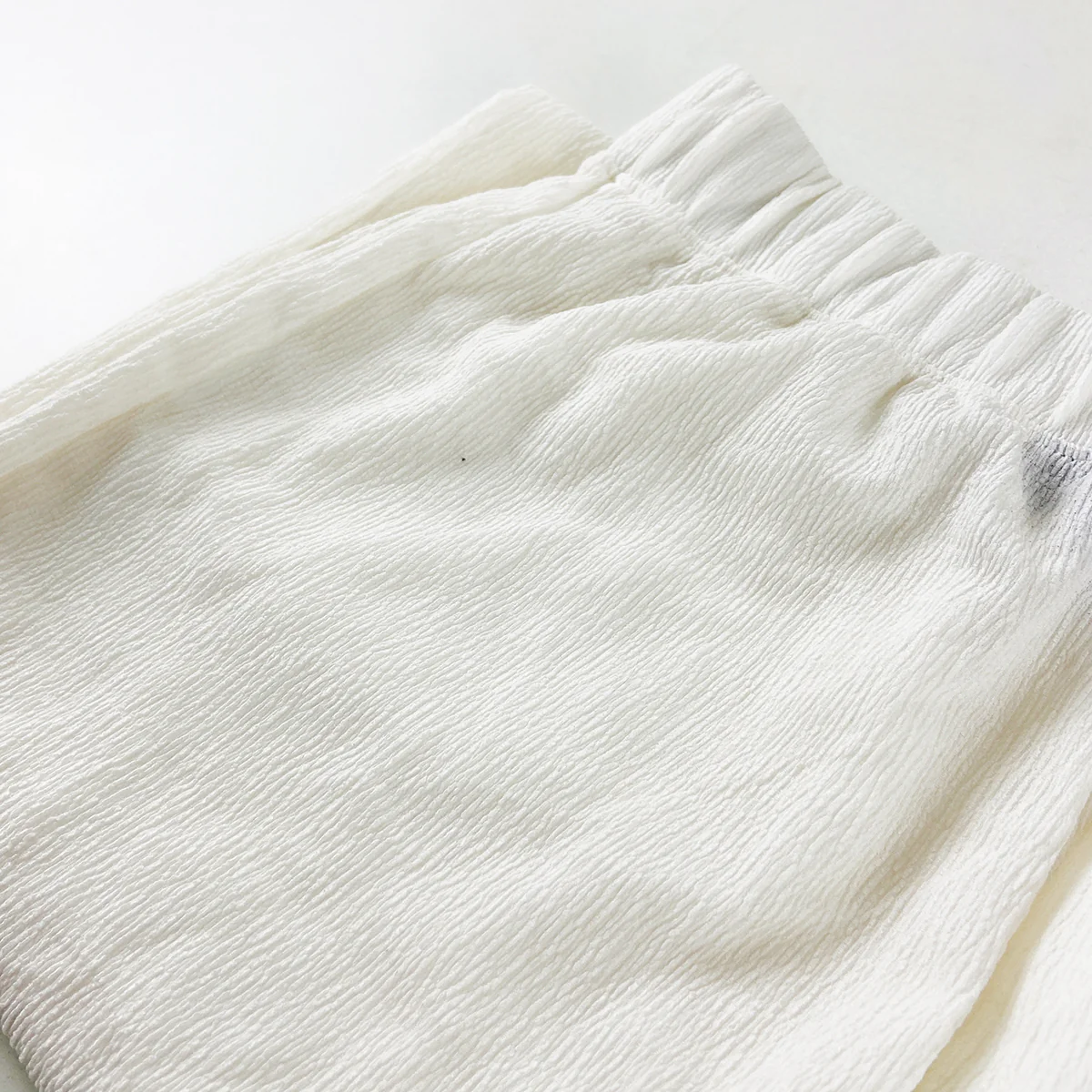 Womens Lightweight Crinkle Culotte 3/4 Pajama - Image 7