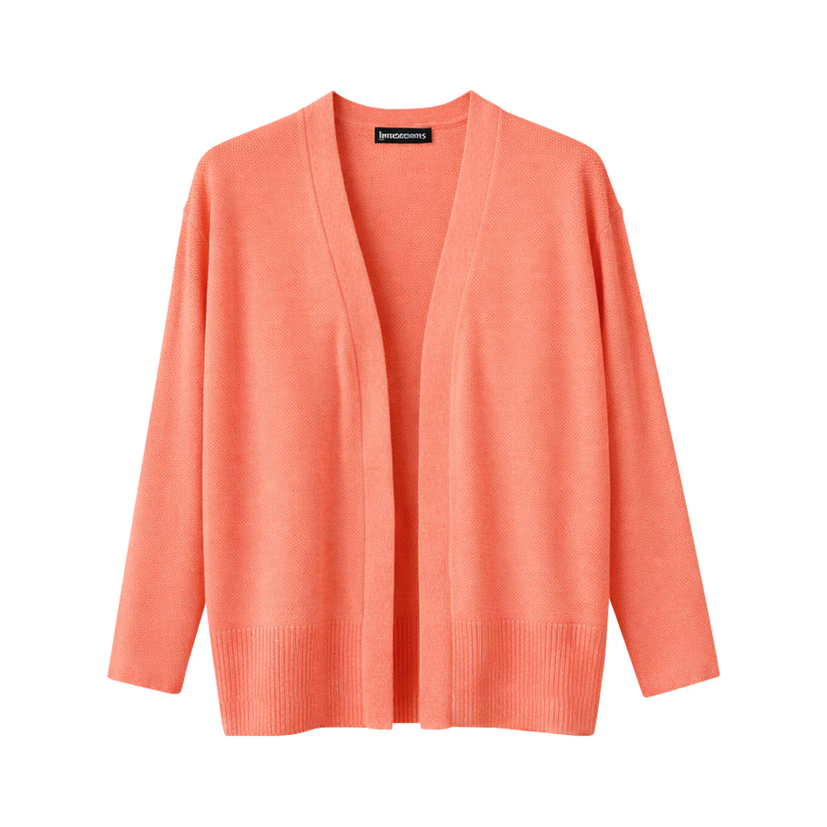 Womens Lightweight Open-Front Knit Soft Long Sleeve Cardigan - Image 18