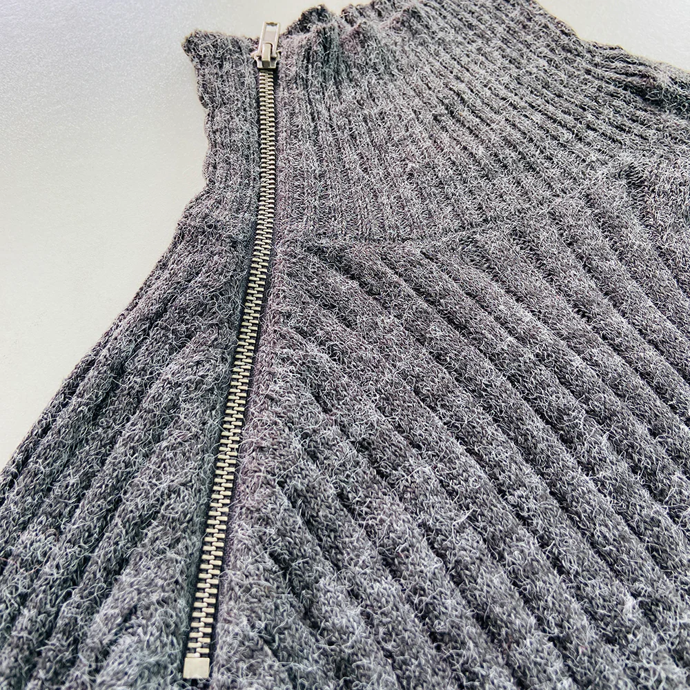 Womens Long Sleeve High Neck Ribbed Jumper Sweater - Image 11
