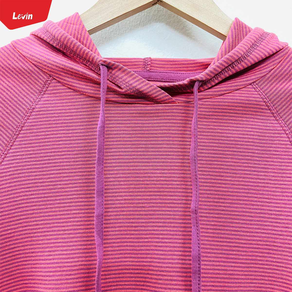 Women's Long-sleeve Pullover Striped Printed Sweatshirts Hoodie for Ladies - Image 11