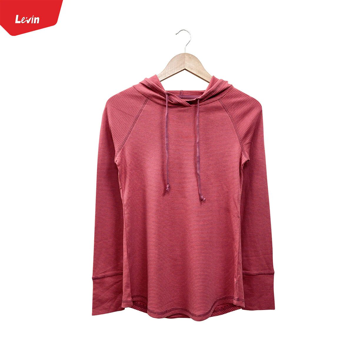 Women's Long-sleeve Pullover Striped Printed Sweatshirts Hoodie for Ladies - Image 3