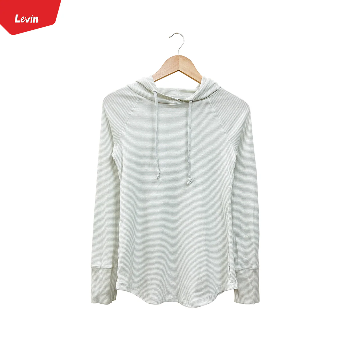 Women's Long-sleeve Pullover Striped Printed Sweatshirts Hoodie for Ladies - Image 4